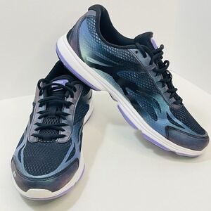 Ryka Devotion Plus 2 Walking Shoes Purple/Blue Black Women's Size 10M
